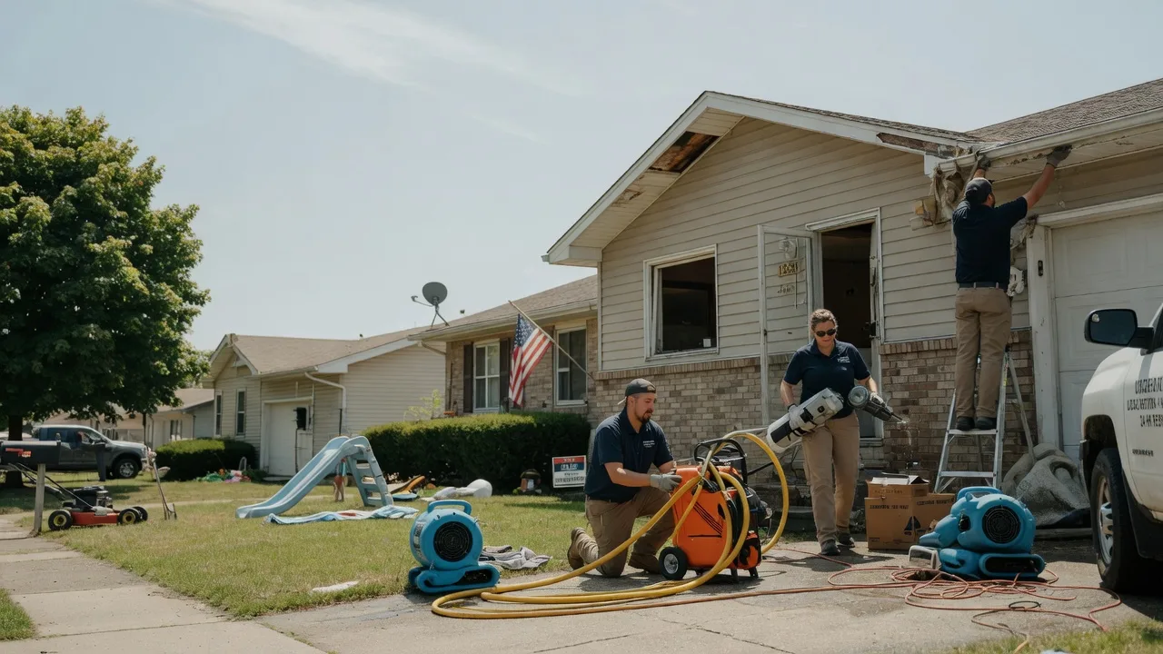 Water Damage Restoration in Oaks, OK near me
